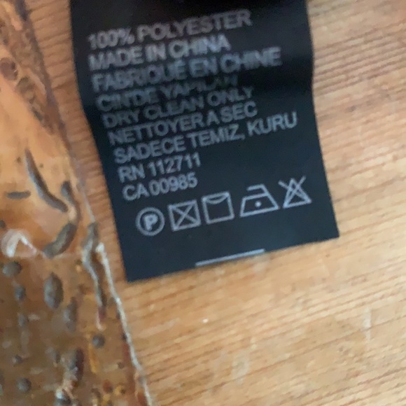 𝅺EUC Stunning Jay Godfrey Cocktail Dress Gown Flor Shimmer Print Size 12 - Picture 10 of 11